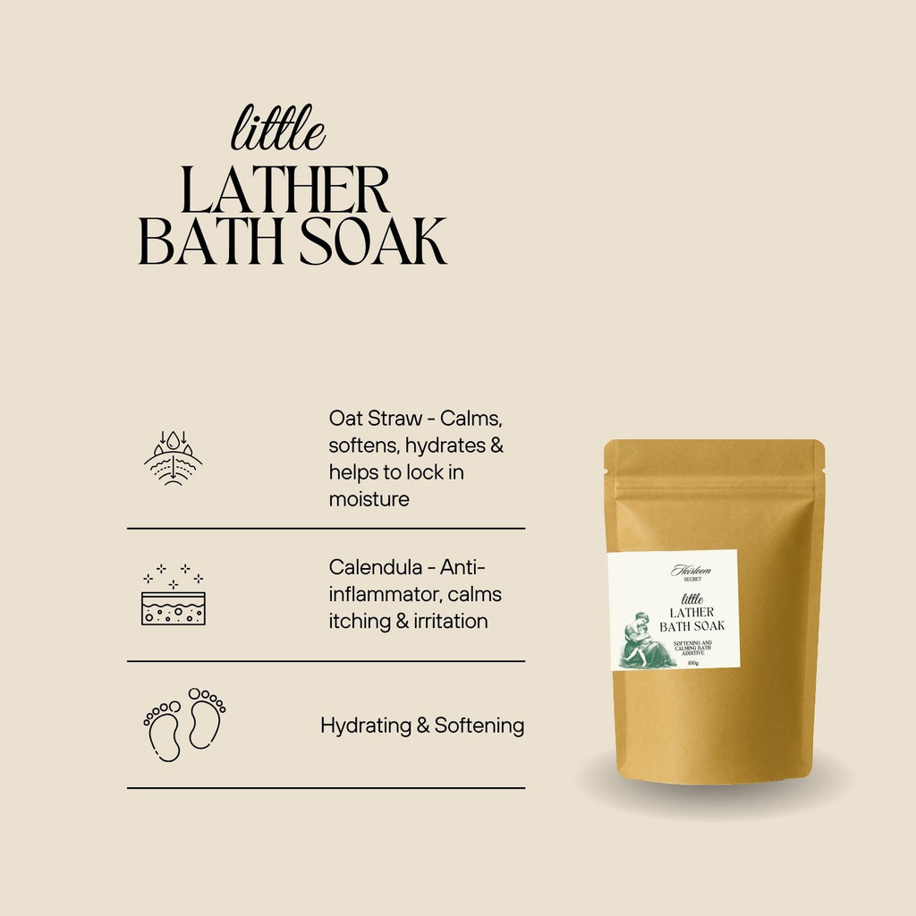 Little Bath Soak 100g | For Eczema Prone Skin Soothing Bath Additive